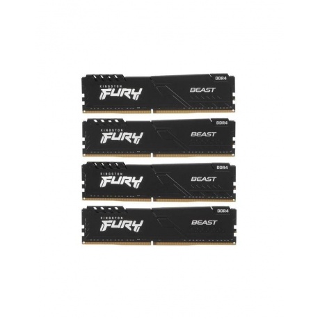Память оперативная DDR4 Kingston Fury Beast 32GB 2666MHz (KF426C16BBK4/32) - фото 1