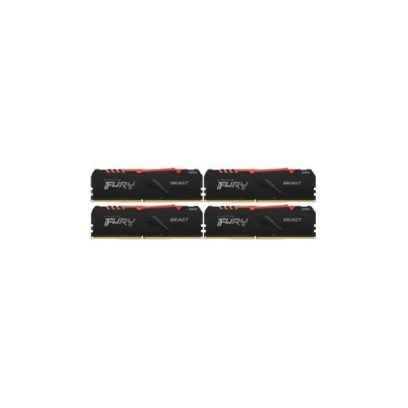 Память оперативная DDR4 Kingston Fury Beast 32GB 2666MHz (KF426C16BBAK4/32) - фото 1