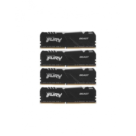 Память оперативная DDR4 Kingston Fury Beast 32GB 2666MHz (KF426C16BBAK4/32) - фото 2