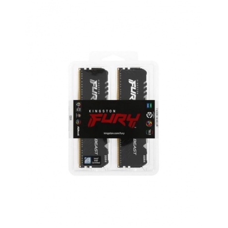 Память оперативная DDR4 Kingston 32GB 3600MHz (KF436C18BBAK2/32) - фото 4