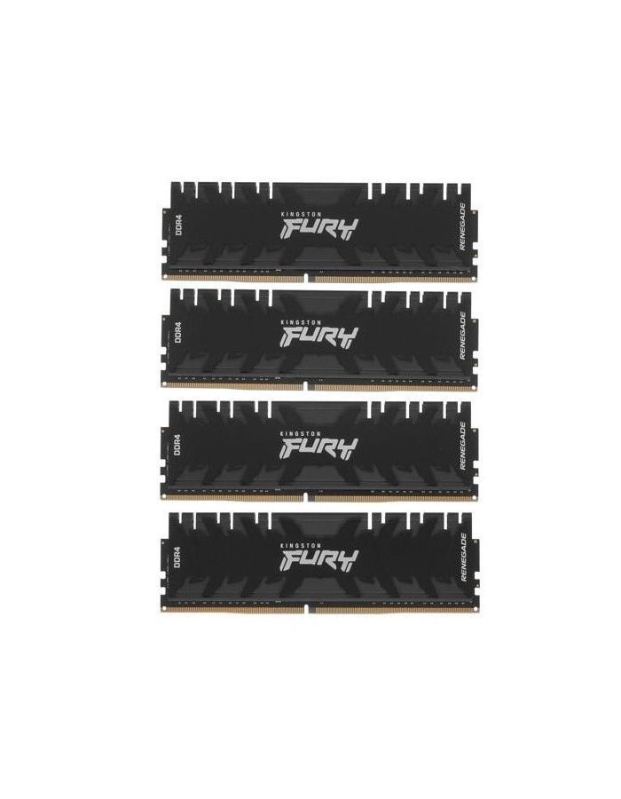 Память оперативная DDR4 Kingston 32GB 2666MHz (KF426C13RBK4/32) комплект памяти ddr4 dimm 32gb 4x8gb 2666mhz kingston kf426c13rbk4 32