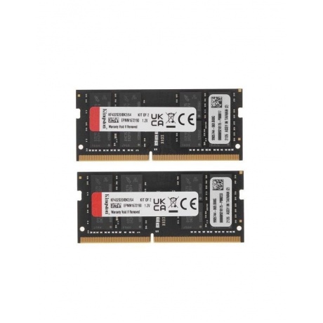 Память оперативная DDR4 Kingston 64GB 3200MHz (KF432S20IBK2/64) - фото 2