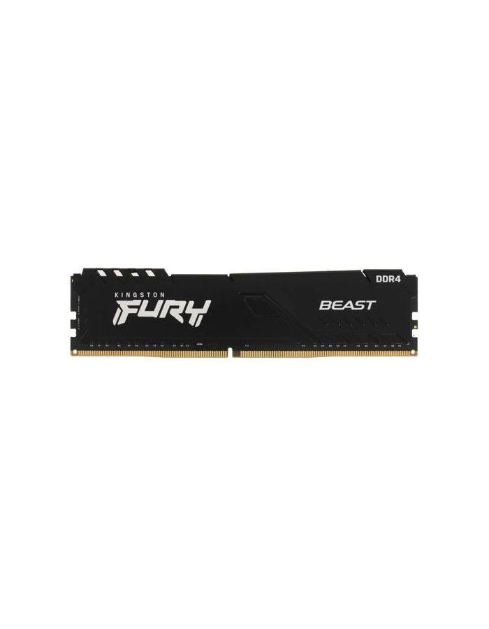 Память оперативная DDR4 Kingston Fury Beast 8GB 3733MHz (KF437C19BB/8) kingston 8gb 3733mhz ddr4 cl19 dimm fury beast black
