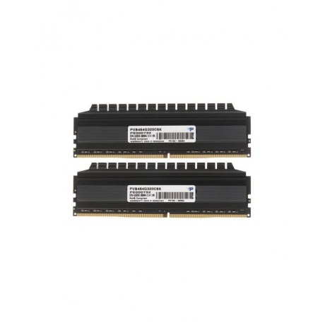 Память оперативная DDR4 Patriot Memory 64Gb (32GBx2) 3200Mhz (PVB464G320C6K) - фото 2