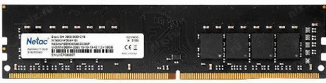 Память оперативная DDR4 Netac 8Gb PC25600, 3200Mhz (NTBSD4P32SP-...
