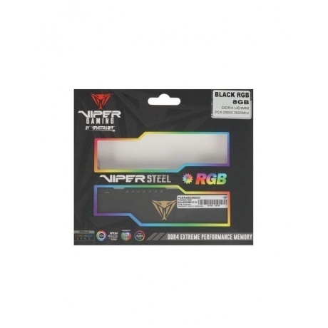 Память оперативная DDR4 Patriot 8Gb 3600Mhz (PVSR48G360C0) - фото 5
