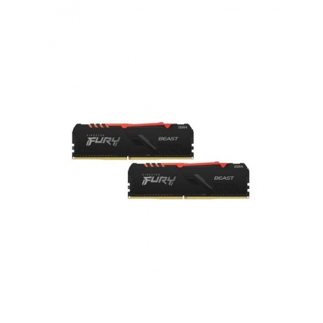 Память оперативная DDR4 Kingston Fury Beast 16Gb 2666Mhz (KF426C16BBAK2/16) - фото 1