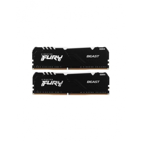 Память оперативная DDR4 Kingston Fury Beast 16Gb 2666Mhz (KF426C16BBAK2/16) - фото 2