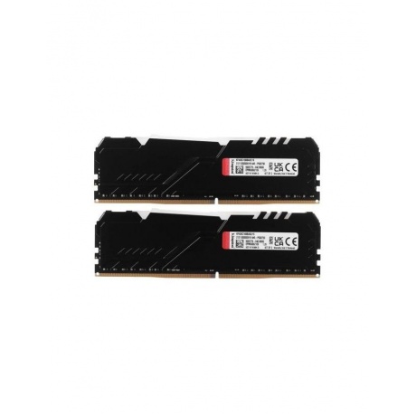 Память оперативная DDR4 Kingston Fury Beast 16Gb 2666Mhz (KF426C16BBAK2/16) - фото 3