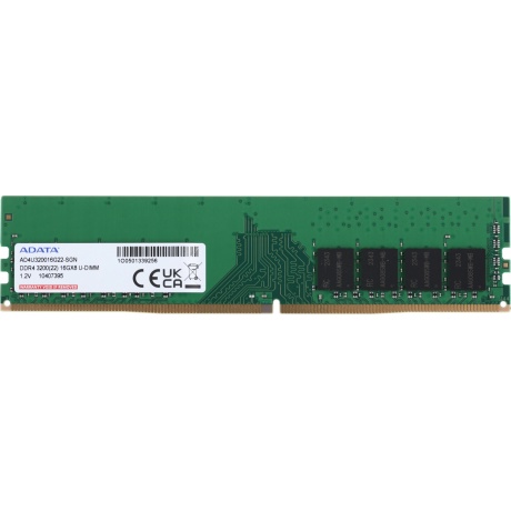 

Память оперативная DDR4 A-Data 16GB PC25600 (AD4U320016G22-SGN)