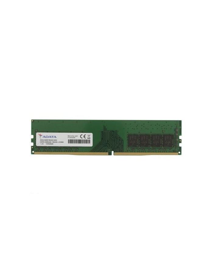 цена Память оперативная DDR4 A-Data 16GB PC25600 (AD4U320016G22-SGN)
