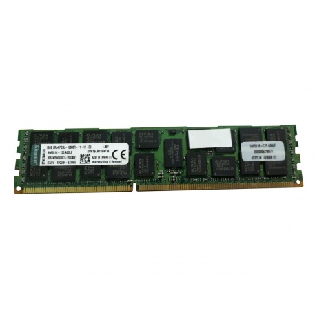 Память оперативная DDR3 16Gb PC12800 ECC REG Kingston (KVR16LR11D4/16) - фото 1
