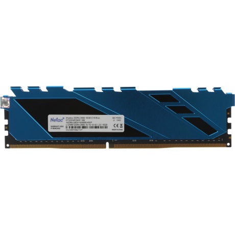 Память оперативная DDR4 Netac PC21300 16Gb 2666Mhz (NTSDD4P26SP-16B) - фото 6