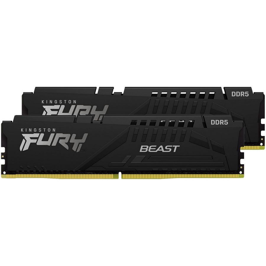 цена Оперативная память Kingston FURY Beast 32Gb DDR5 (2x16Gb) (KF548C38BBK2-32)