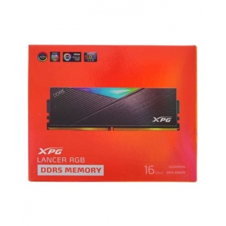 Оперативная память DDR5 A-Data 32GB DDR5-5200 (AX5U5200C3816G-DCLARBK) - фото 4