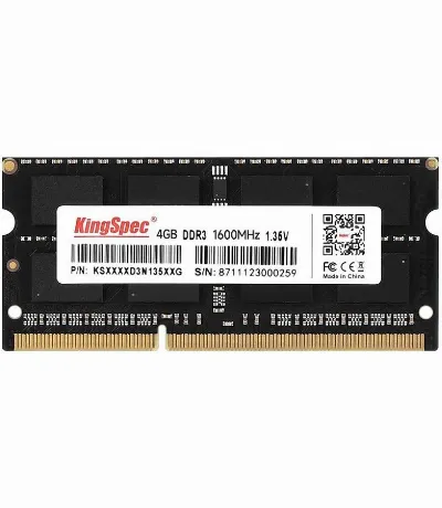 Память оперативная DDR3 Kingspec 4Gb 1600MHz (KS1600D3N13504G)