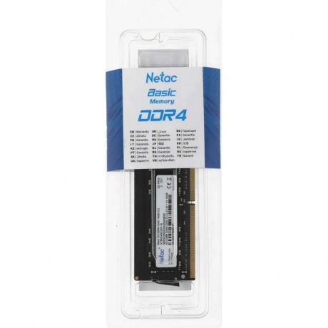 Память оперативная DDR4 Netac 16Gb 3200MHz (NTBSD4N32SP-16) - фото 6