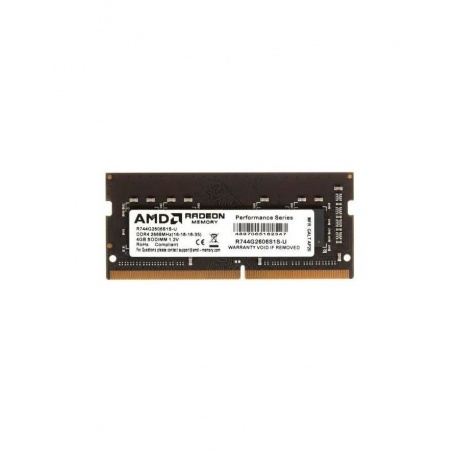 Память оперативная DDR4 AMD 4Gb 2666MHz (R744G2606S1S-U) - фото 1
