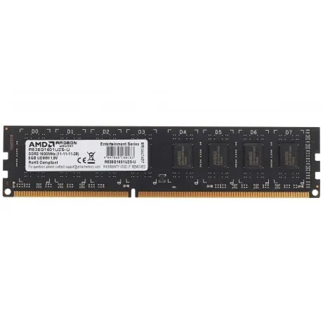 Память оперативная DDR3 AMD 8Gb 1600MHz (R538G1601U2S-U)