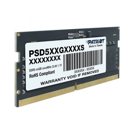 Память оперативная DDR5 Patriot 16Gb 4800MHz (PSD516G480081S) - фото 3