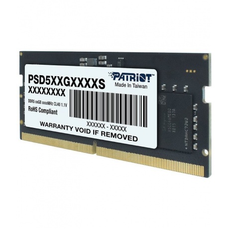 Память оперативная DDR5 Patriot 16Gb 4800MHz (PSD516G480081S) - фото 4
