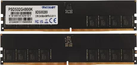 Память оперативная DDR5 Patriot 2x16Gb 4800MHz (PSD532G4800K)