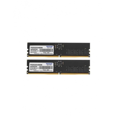 Память оперативная DDR5 Patriot 2x16Gb 4800MHz (PSD532G4800K) - фото 1