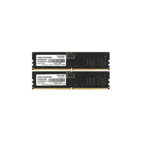 Память оперативная DDR5 Patriot 2x8Gb 4800MHz (PSD516G4800K) - фото 1