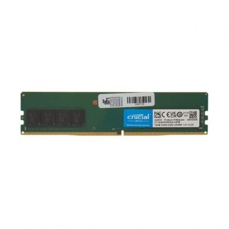Память оперативная DDR4 Crucia 16Gb UDIMM (CT16G4DFS832A) - фото 1