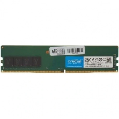 Память оперативная DDR4 Crucia 16Gb UDIMM (CT16G4DFS832A)