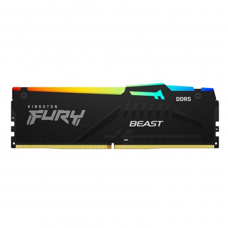 

Память оперативная DDR5 Kingston Fury Beast 16GB PC5-38400 DIMM (KF552C40BBA-16)