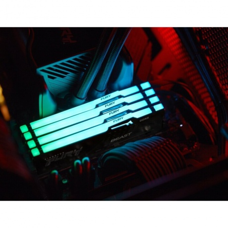Память оперативная DDR5 Kingston Fury Beast 16GB PC5-38400 DIMM (KF552C40BBA-16) - фото 13