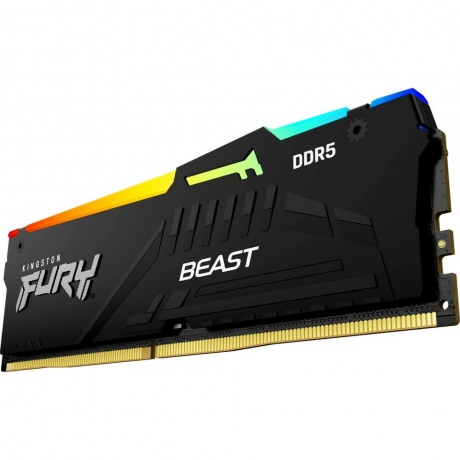 Память оперативная DDR5 Kingston Fury Beast 16GB PC5-38400 DIMM (KF552C40BBA-16) - фото 8