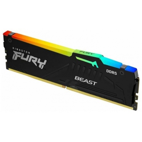 Память оперативная DDR5 Kingston FURY Beast 32GB PC5-38400 DIMM (KF548C38BBA-32) - фото 4
