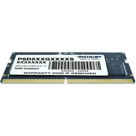 Оперативная память Patriot SODIMM 8GB DDR5-4800 (PSD58G480041S) - фото 3