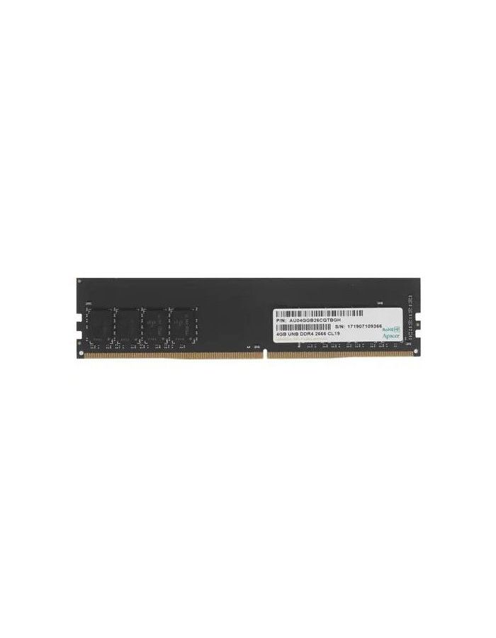 Оперативная память Apacer DIMM DDR4 2666-19 4GB (EL.04G2V.KNH) asd 19 el