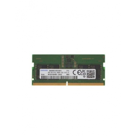 Память оперативная DDR5 Samsung 8Gb SO-DIMM DDR5 SEC (PC5-38400, 4800, CL40) 1.1V (M425R1GB4BB0-CQK) - фото 1