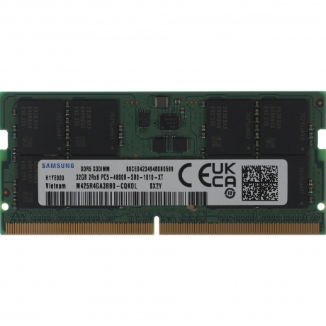 

Память оперативная DDR5 Samsung 32Gb SO-DIMM DDR5 SEC (PC5-38400, 4800, CL40) 1.1V (M425R4GA3BB0-CQK)