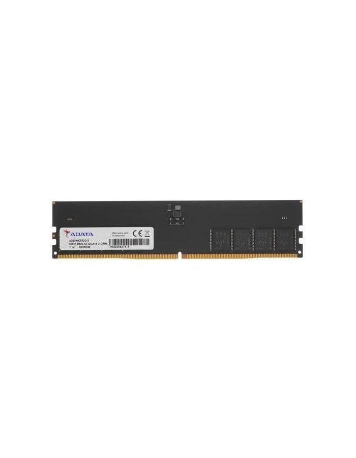 Память оперативная DDR5 A-Data 32Gb 4800MHz (AD5U480032G-S) цена и фото