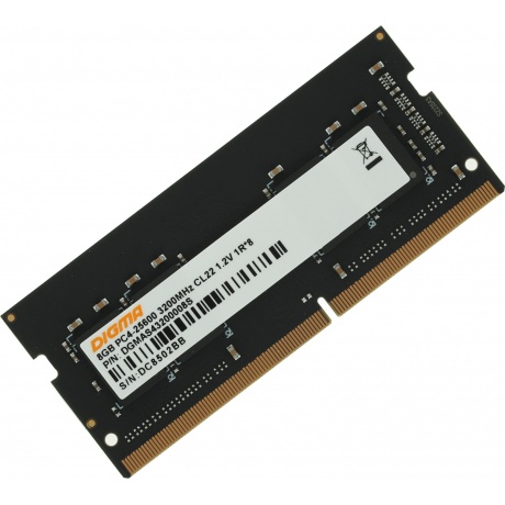 Память оперативная DDR4 Digma 8Gb 3200MHz (DGMAS43200008S) - фото 2