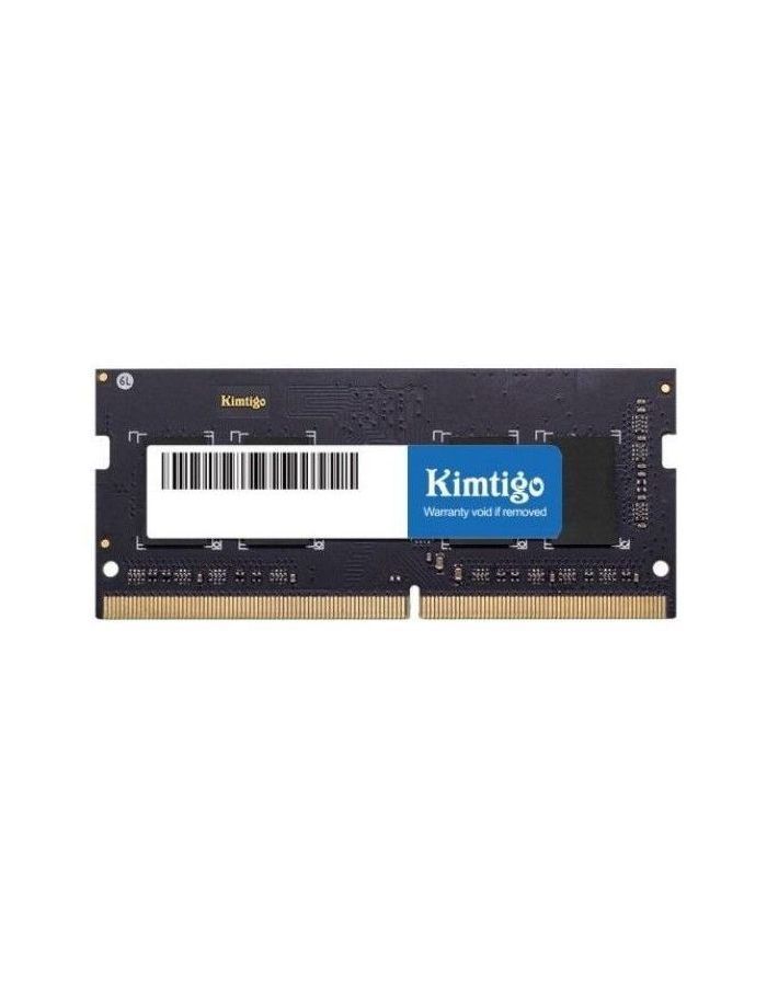 Память оперативная DDR4 Kimtigo 4Gb 2666MHz (KMKS4G8582666) память оперативная ddr4 synology 4gb 2666mhz d4es01 4g