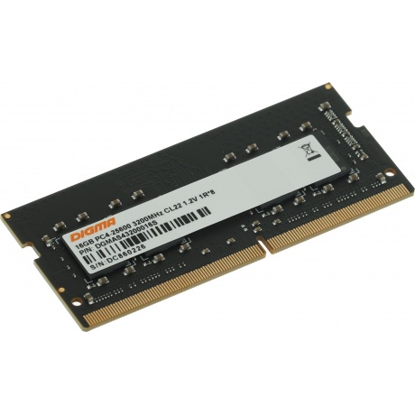 Память оперативная DDR4 Digma 16Gb 3200MHz (DGMAS43200016S) - фото 3