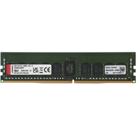 

Память оперативная DDR4 Kingston 32Gb 3200MHz (KSM32RS4/32MFR)