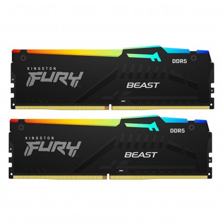 

Память оперативная DDR5 Kingston Fury Beast CL40 32Gb PC44800, 5600Mhz (KF556C40BBAK2-32)