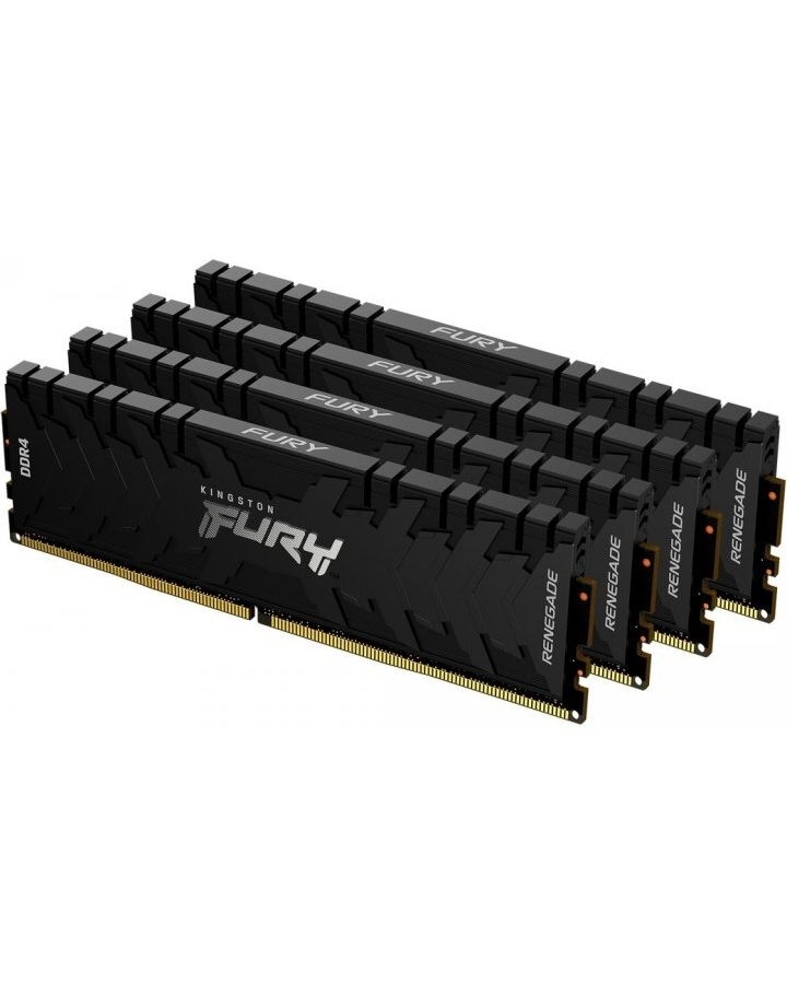 Память оперативная DDR4 Kingston CL18 128GB 3600MHz (KF436C18RBK4/128) kingston 128gb 3600mhz ddr4 cl18 dimm kit of 4 fury renegade black