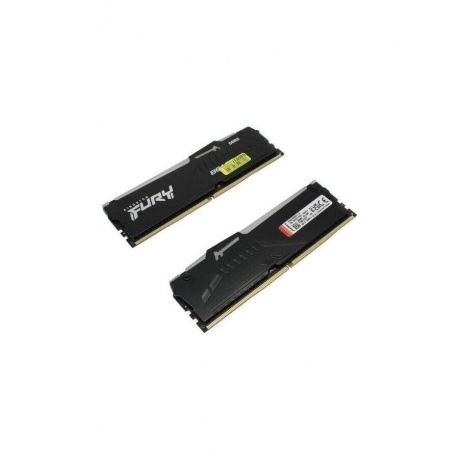 Память оперативная DDR5 Kingston FURY Beast Black RGB XMP CL40 64Gb PC41600, 5200Mhz, (KF552C40BBAK2-64) - фото 6