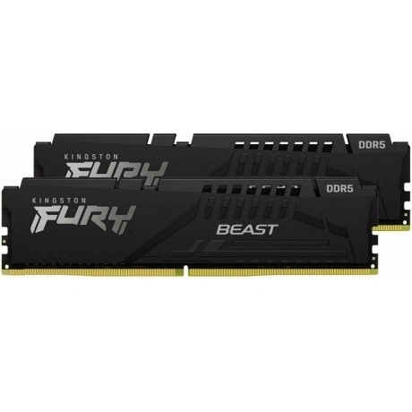 Память оперативная DDR5 Kingston FURY Beast Black XMP CL40 64Gb ...