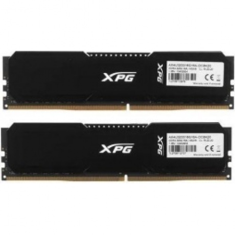Память оперативная DDR4 A-Data XPG GAMMIX D20 32Gb (2x16Gb) 3200MHz pc-25600  black (AX4U320016G16A-DCBK20) - фото 2