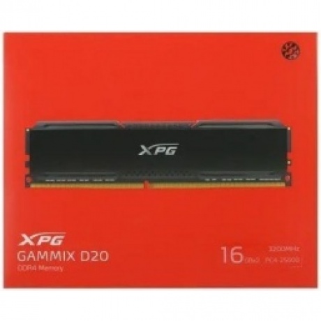Память оперативная DDR4 A-Data XPG GAMMIX D20 32Gb (2x16Gb) 3200MHz pc-25600  black (AX4U320016G16A-DCBK20) - фото 4