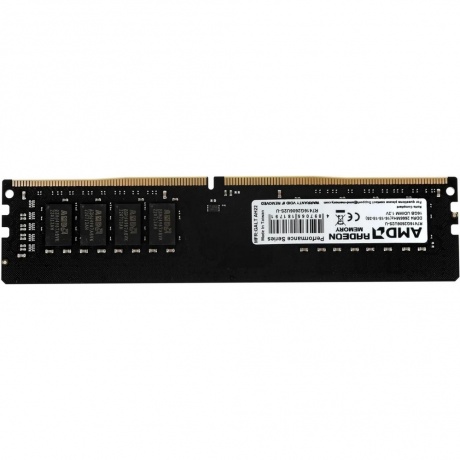 Память оперативная DDR4 AMD R7 Performance Series 16Gb 2666MHz pc-21300 Black (R7416G2606U2S-U) - фото 2